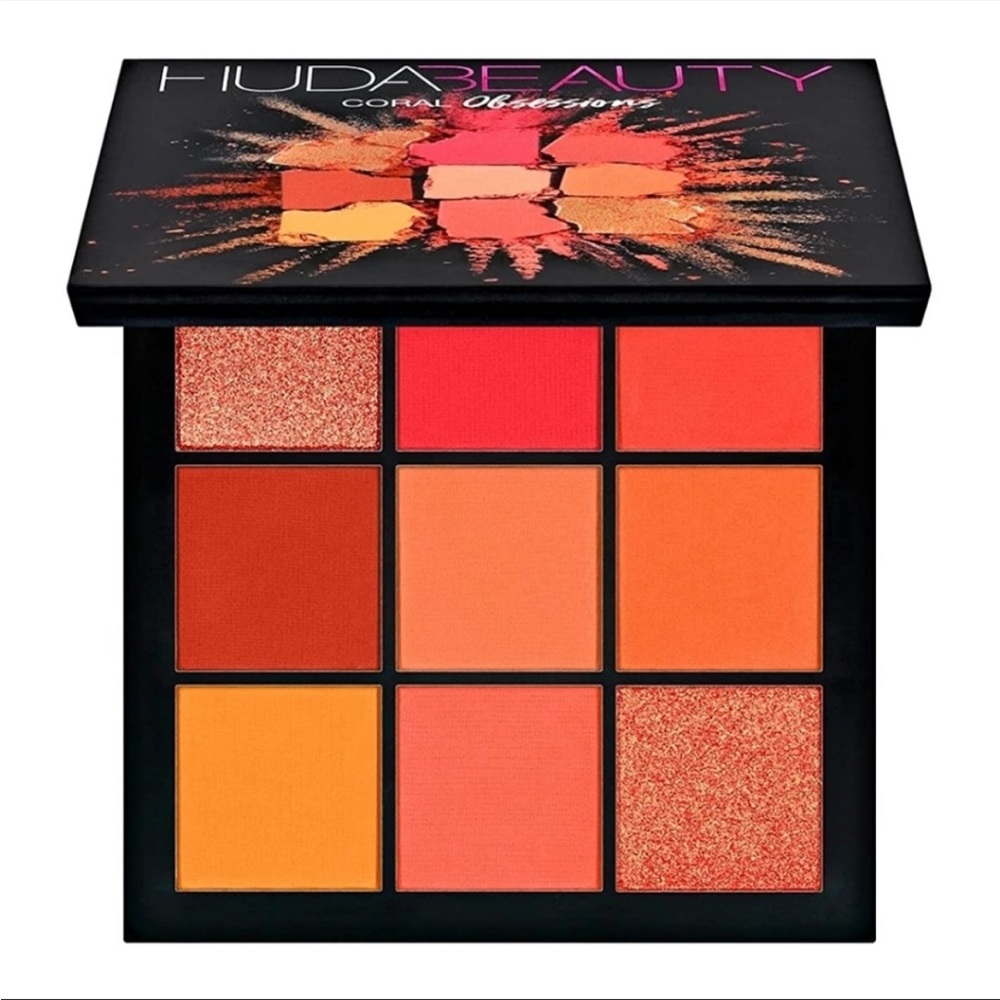 HUDA BEAUTY Coral Obsessions Eyeshadow Palette (new in box)